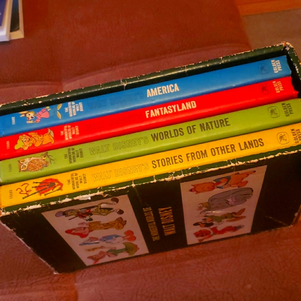 The wonderful worlds of walt Disney Collection books